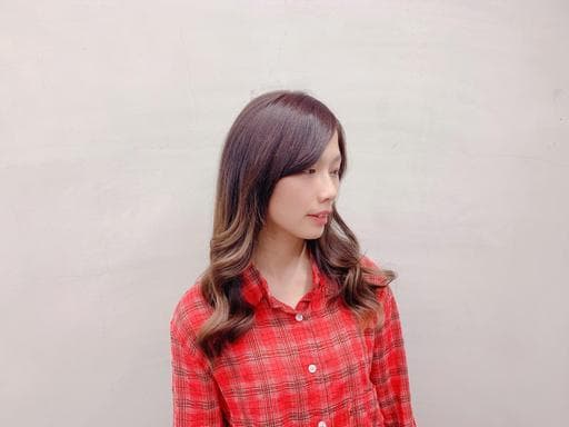 女生中長髮、浪漫大卷、棕色系