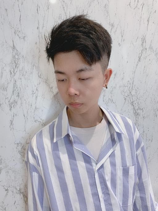 男生短髮、韓男髮型、桃園剪髮