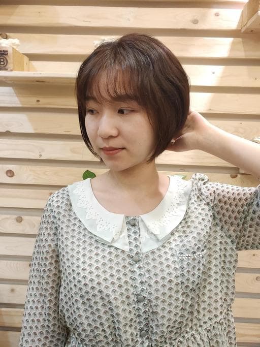 女生短髮、鮑伯頭、燙卷