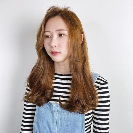女生長髮、女生染髮、長髮造型