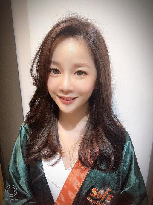 長瀏海、女生染髮、女生長髮