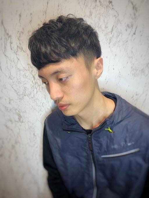 男生短髮、韓系捲度、男生燙髮
