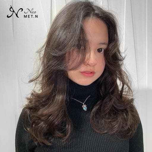 女生長髮、長瀏海、女生燙髮