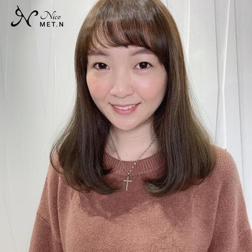 女生染燙、C字燙、女生染髮