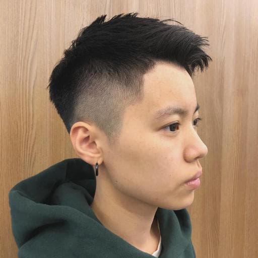 男生短髮、男生Undercut、短瀏海