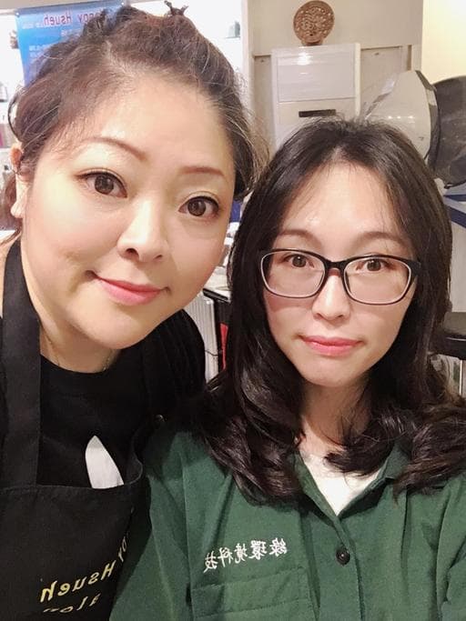 長瀏海、女生長髮、粗硬髮
