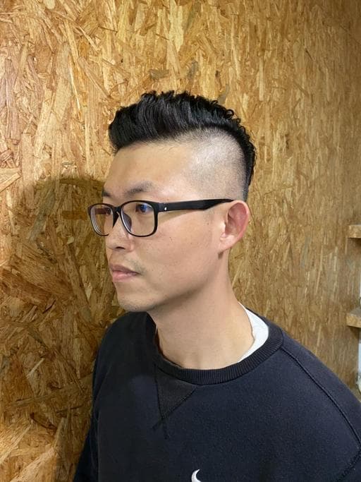 男生燙髮、男生短髮、短瀏海