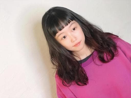 女生中長髮、女生染燙、漂色