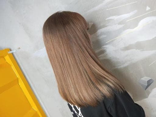 長瀏海、女生長髮、不用漂髮
