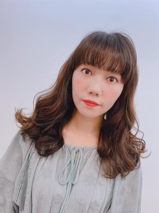 空氣感卷髮、韓系、女生長髮