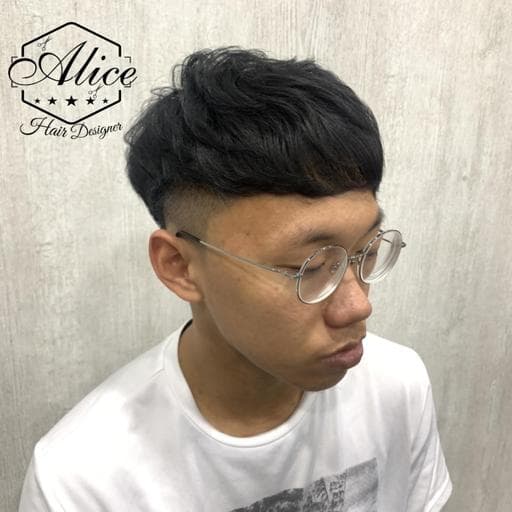 男生短髮、男生Undercut、男生卷髮