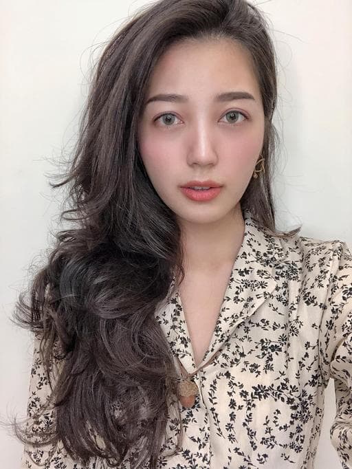 長瀏海、女生長髮、溫塑燙