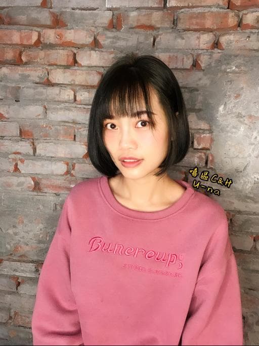 女生短髮、女生染髮、冷色調