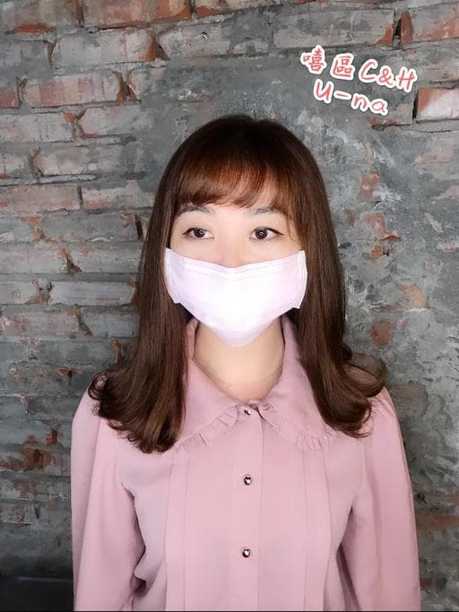 燙卷、女生染燙、棕色系