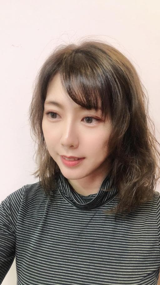 女生中長髮、女生染燙、女生染髮