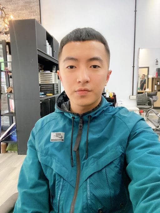 男生短髮、細軟髮、栗子頭