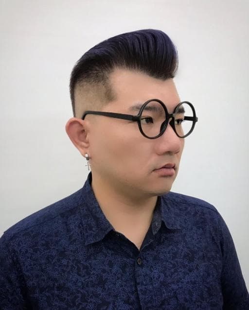長瀏海、男生短髮、男生Undercut