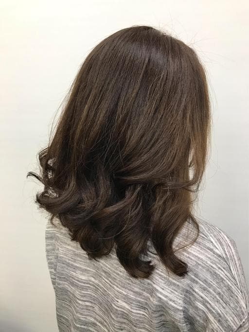 女生染燙、女生長髮、溫塑燙