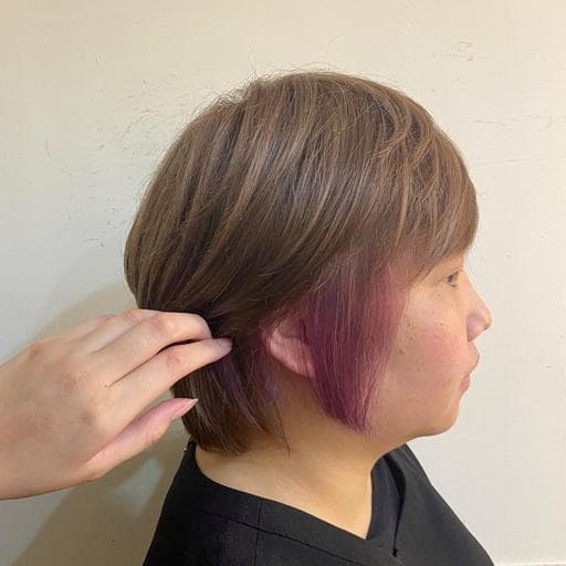 女生短髮、女生染燙、漂色