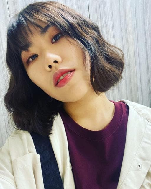 女生短髮、溫塑燙、水波紋