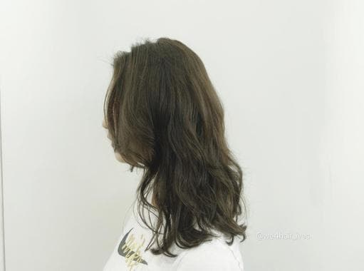 長瀏海、女生染燙、女生染髮