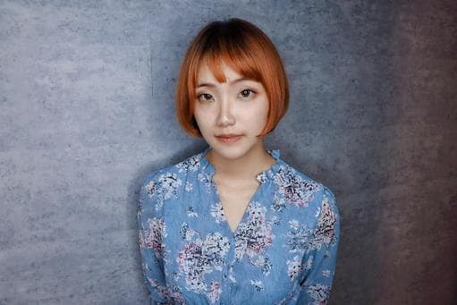 女生短髮、女生染髮、短瀏海