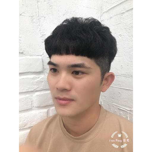 男生短髮、男生卷髮、男生燙髮