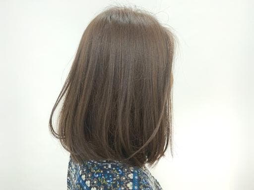 女生中長髮、女生染髮、不用漂髮