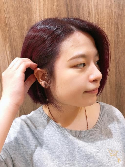 女生短髮、鮑伯頭、長瀏海
