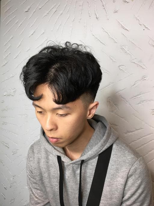 男生短髮、男生卷髮、短瀏海