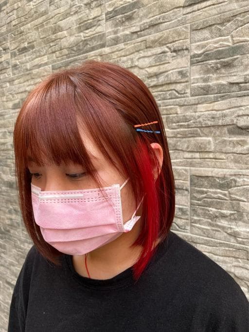 女生短髮、女生染髮、短瀏海
