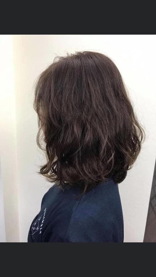 女生中長髮、女生染燙、女生染髮