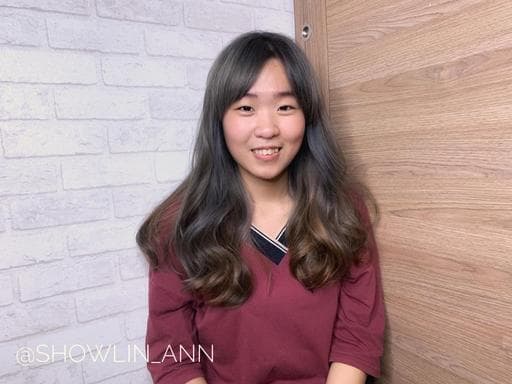 女生長髮、長瀏海、女生染髮
