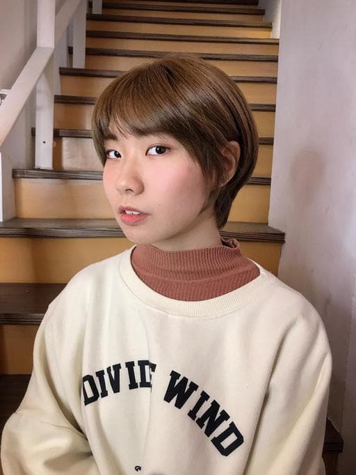 女生短髮、女生染燙、女生染髮