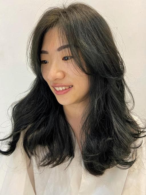 女生長髮、女生染髮、不用漂髮