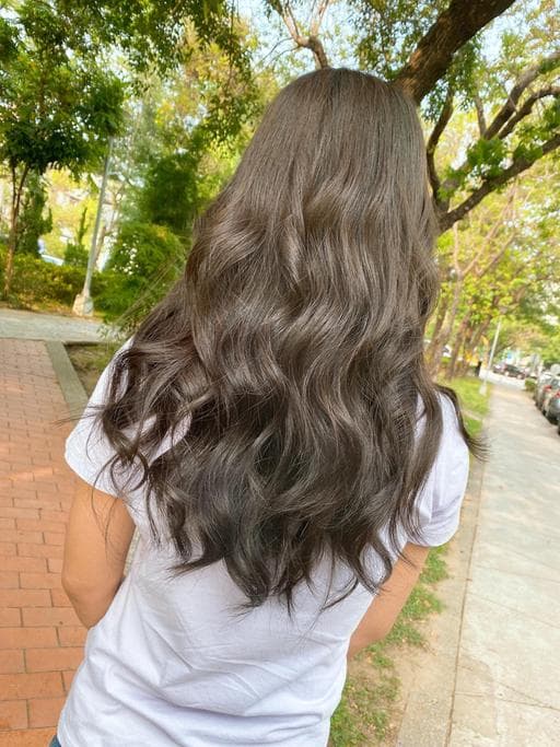 女生長髮、女生染髮、短瀏海