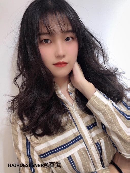 台中燙髮、女生長髮、女生燙髮
