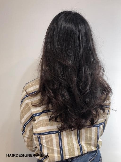 女生長髮、溫塑燙、台中燙髮