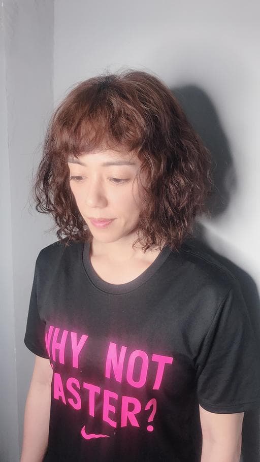 清新中短髮-(耳下肩上)、女生短髮、中性髮