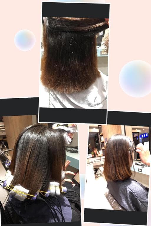 女生中長髮、女生染燙、女生染髮