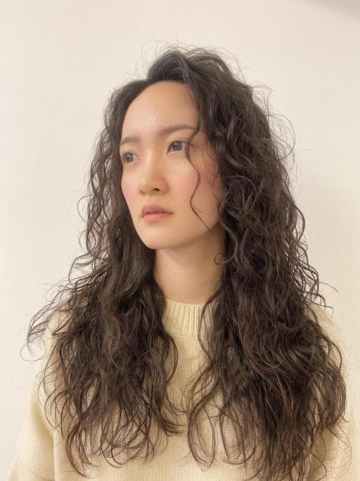 女生長髮、溫塑燙、髮妝燙