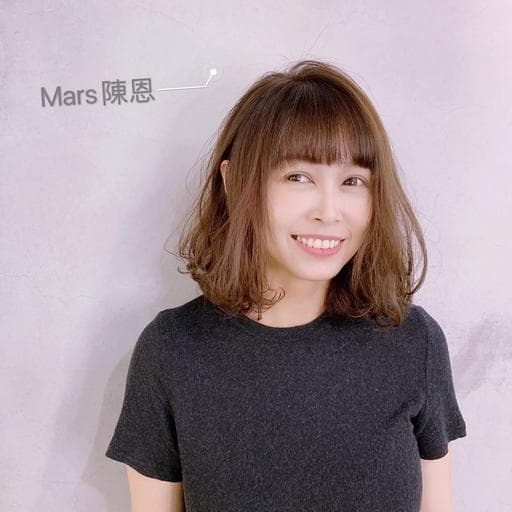 女生中長髮、女生染燙、女生染髮