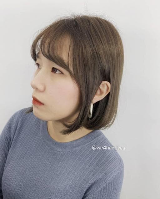 女生短髮、女生染髮、不用漂髮