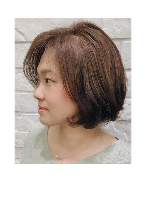 女生短髮、鮑伯頭、微捲
