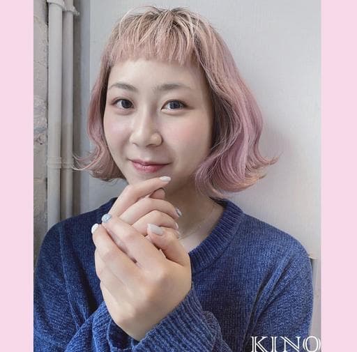 女生短髮、短瀏海、粗硬髮
