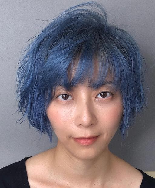 女生短髮、女生染燙、漂色