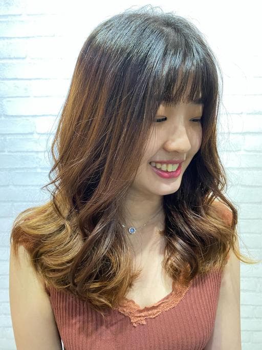 短瀏海、女生燙髮、溫塑燙