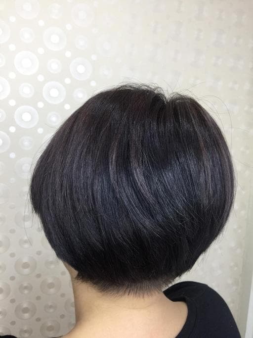 女生短髮、短瀏海、女生染髮