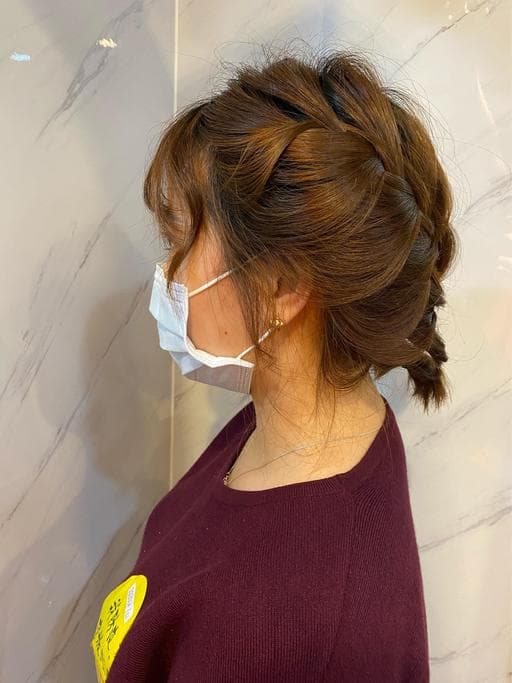 女生短髮、編髮造型、中性髮