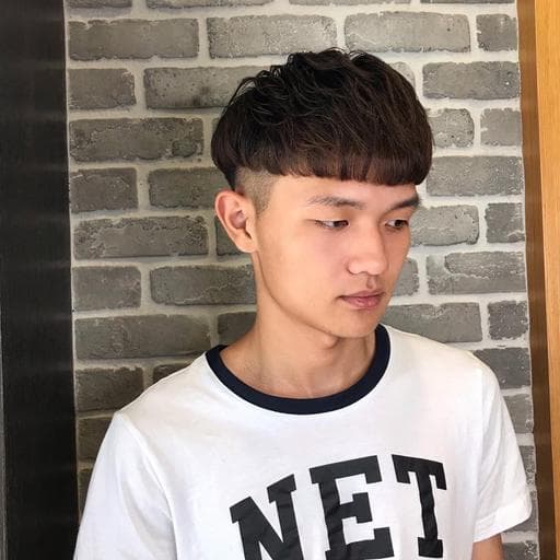 男生短髮、男生卷髮、短瀏海